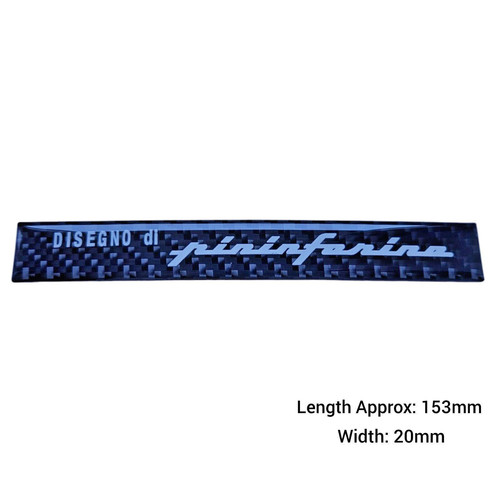 Pininfarina carbon fiber - carbon, gel