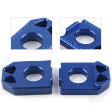 CNC Rear Chain Adjuster Axle Block For SUZUKI DRZ400SM 2004-2015 motorcycle BLUE