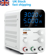 Lab Power Supply Adjustable DC 0-30V 60V 120V 0-5A 10A Variable Bench Switching