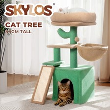 Skylos Cat Tree Climbing Tower Multi-Level Activity Centre with Condo Hammock