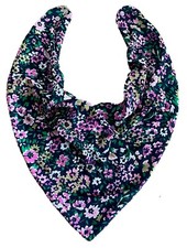 Adult Dribble Bib Special Needs Pretty Floral Bandana Bib Neckerchief Drool