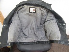 VINTAGE CREEKS LEATHER BOMBER