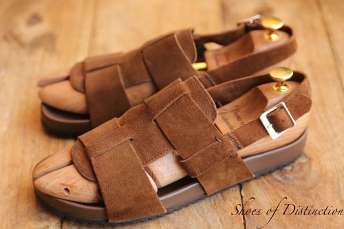 Grenson brown leather suede - grenson,