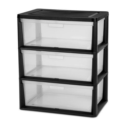 Wide drawer tower plastic - wide,