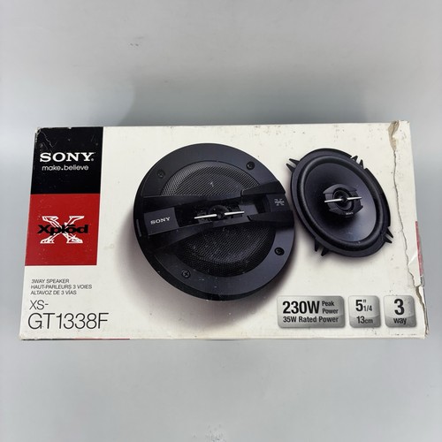 New sony xplod - new, xs-gt1338f