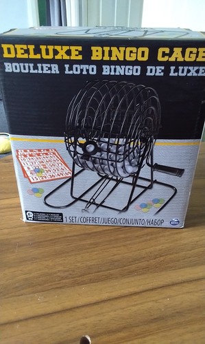 Deluxe bingo cage - deluxe,