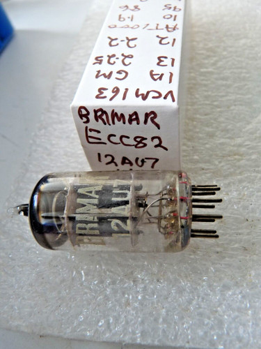 Brimar ecc82 12au7 used - ,