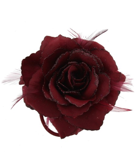 Glitter hair rose with - hair,