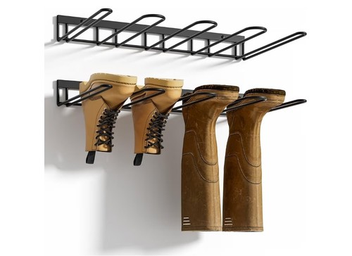 Welly boot rack - boot, mounted