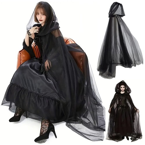 Womens halloween hooded witch - womens,