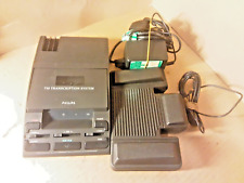 Philips710 Mini Cassette Desktop Transcription Machine LFH710+Footpedal PSU ONLY