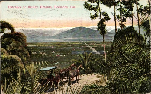 Redlands entrance smiley - ca,