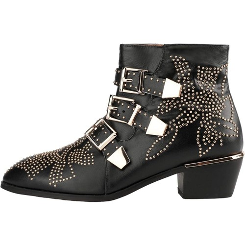 Arqa women leather studded - leather,