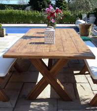 3m Reclaimed Teak Outdoor Open