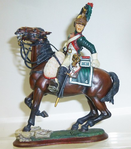 Pewter figure mfd - pewter, poste