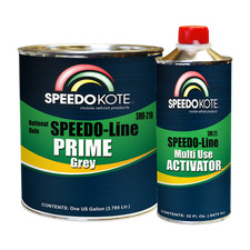 Speedokote High Build 2K Urethane Primer Gray Gallon Kit, SMR-210/211-K
