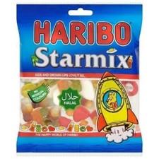 12 x 80g Haribo Halal Starmix