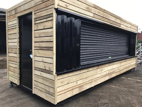 20ft 8ft kiosk shipping - 8ft,