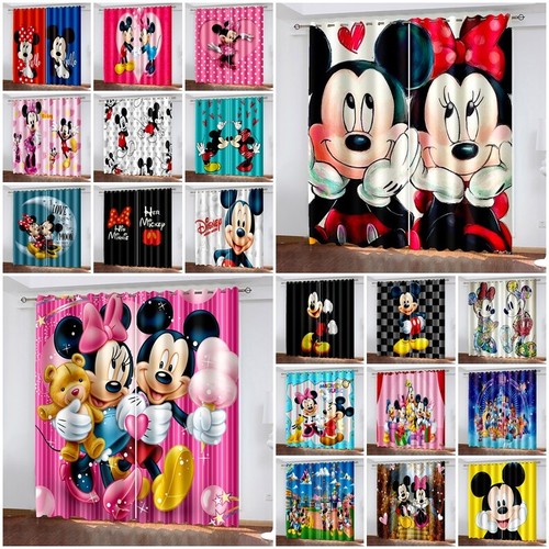 Kids mickey mouse curtains - mickey,