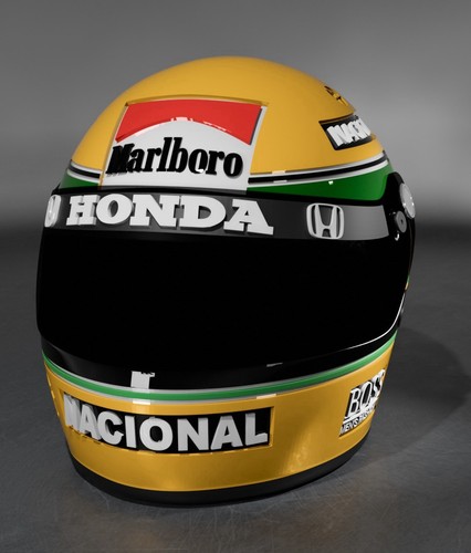Senna helmet full - f1,