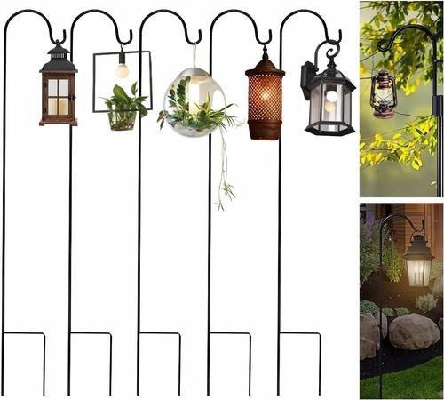 Shepherd hook metal garden - shepherd,