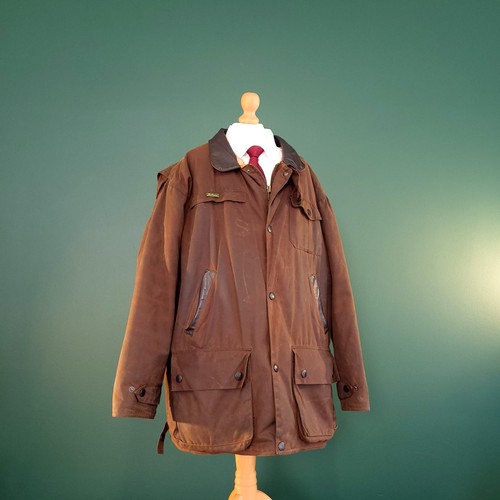 Barbour wax bushman jacket - bushman,