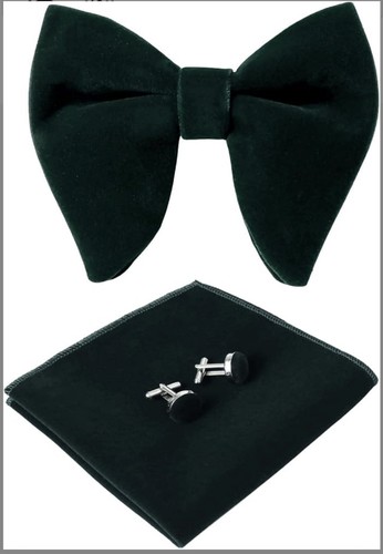 Men bow tie - bow, set