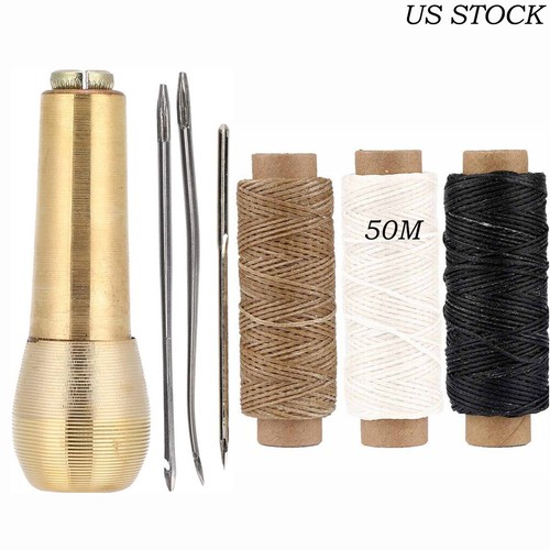 Copper handle leather sewing - handle,