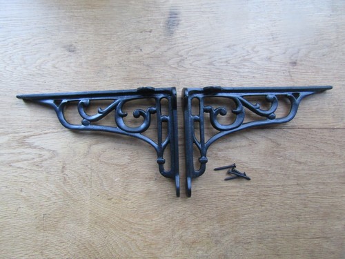Pair cast iron vintage - 9",