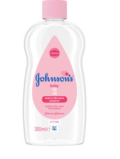 JOHNSONS BABY OIL ORIGINAL 300ML SUITABLE FOR FACE AND BODY FREE POST