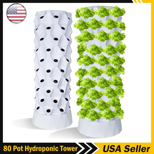 Pot vertical hydroponics - 80,