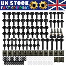 177Pcs Black Fairing Bolts Kit