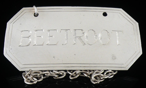 Sterling silver beetroot - sterling,