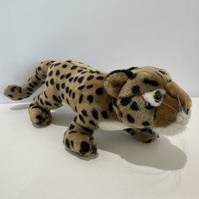 Jungle Joe Safari Friends Charo The Cheetah With Sound Stuffed Animal Plush 11"