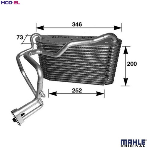 Evaporator air conditioning - evaporator,