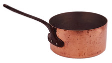 Large French Copper Saucepan