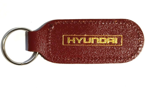Hyundai printed maroon leather - hyundai,
