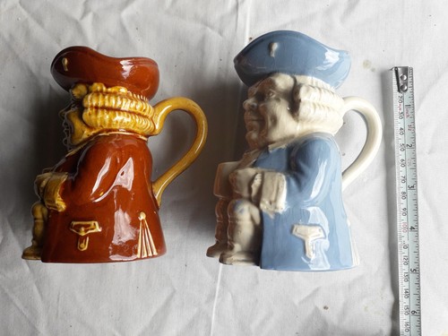 Small dartmouth toby jugs - small,