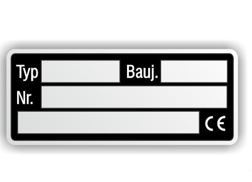 Nameplate unlabeled for - nameplate,,
