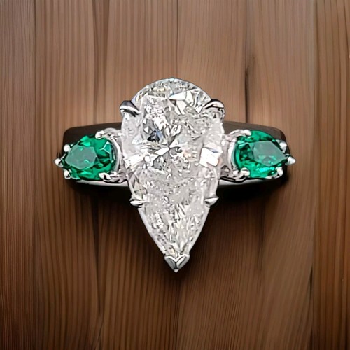 Platinum vintage engagement - platinum,