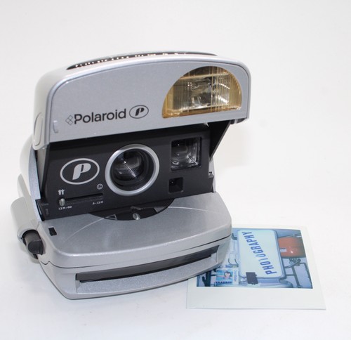 Vintage polaroid p600 silver - p600,