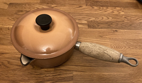 Creuset brown vintage cast - creuset,
