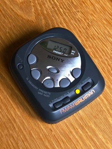 Sony walkman srf m35 - walkman, srf-m35