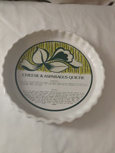 Ashley ceramics vintage quiche - vintage,