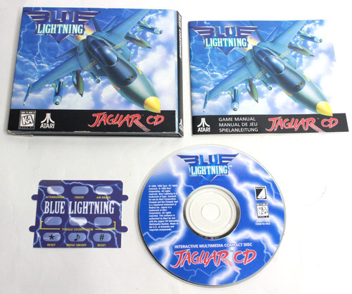 Blue lightning atari jaguar - blue, (atari