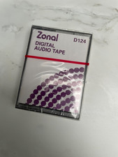 Zonal D124 Digital Audio Tape DAT – 124min – Sealed Blank NOS