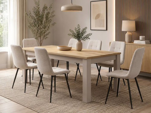 Extendable dining table - extendable,