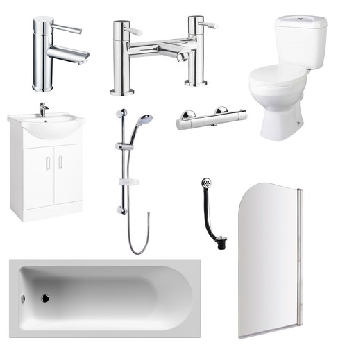 Bathroom basin vanity - bathroom,