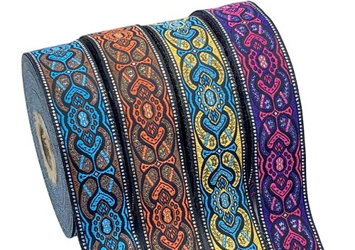 10m jacquard ribbon - 10m, ribbon/trim