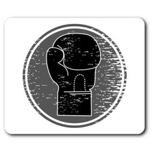 Rectangle Mouse Mat BW -